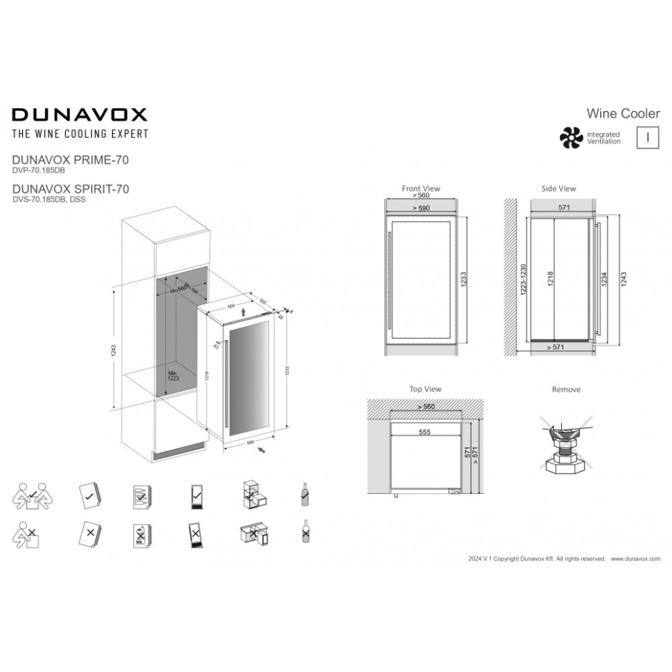 Dunavox DVS-70.185DB