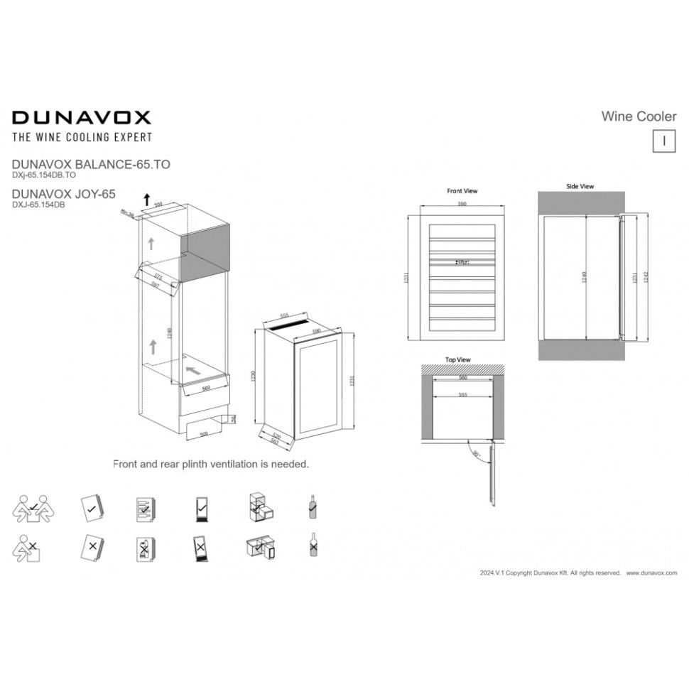 Dunavox DXJ-65.154DB