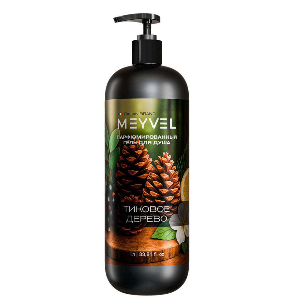 Гель для душа Meyvel «Тиковое дерево» 1 л