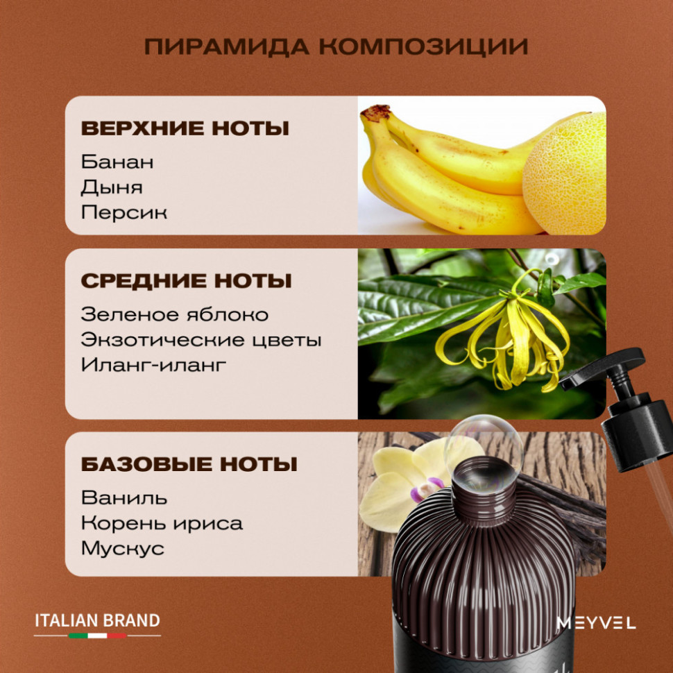 Жидкое мыло Meyvel «Банановый смузи» 500 мл