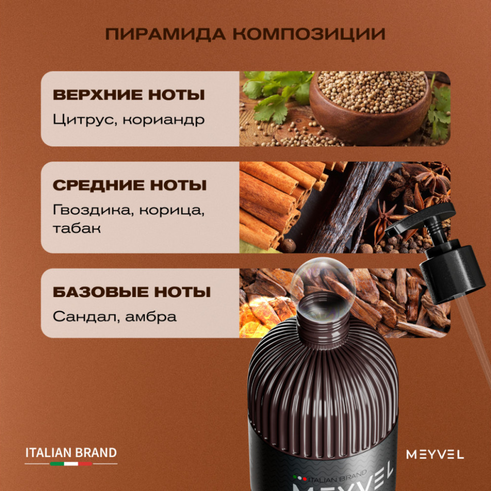 Укрепляющий шампунь для волос Meyvel «Эгоист»