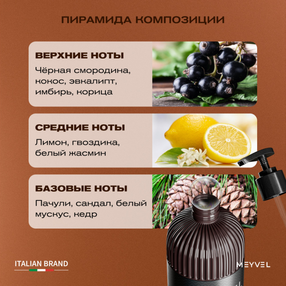 Гель для душа Meyvel «Тиковое дерево» 500 мл