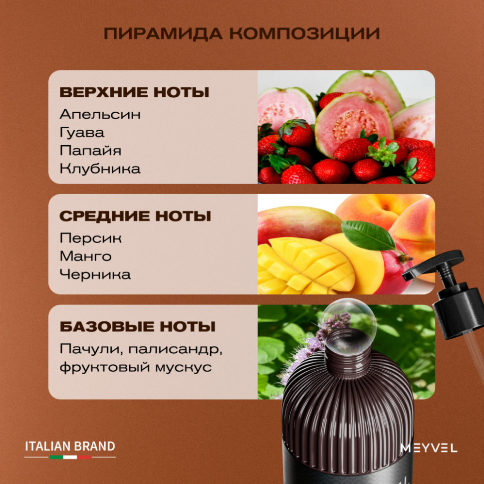 Гель для душа Meyvel «Тропическая гуава» 500 мл