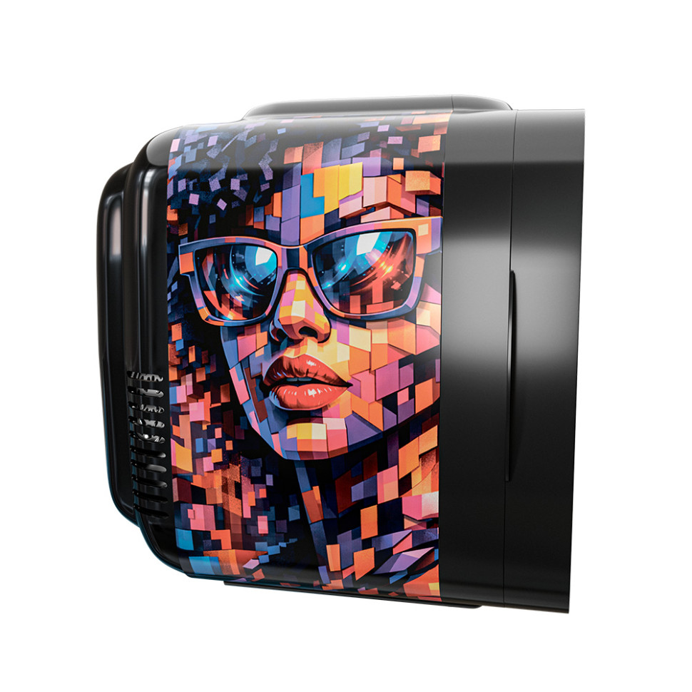 Meyvel MD-04C3B-RGB с принтом женщина в очках-мозаика