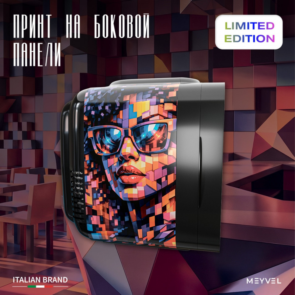 Meyvel MD-04C3B-RGB с принтом женщина в очках-мозаика