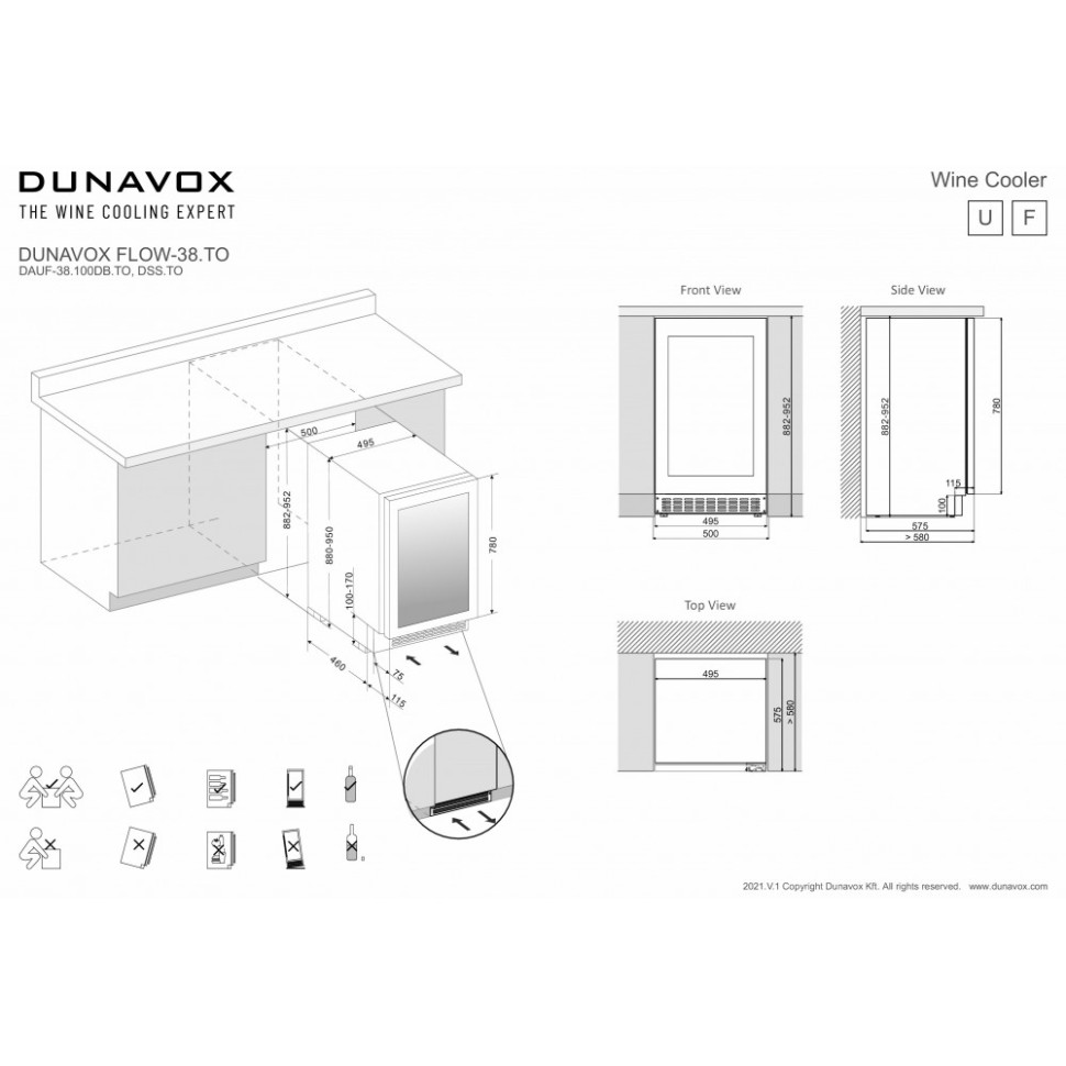 Dunavox DAUF-38.100DSS.TO