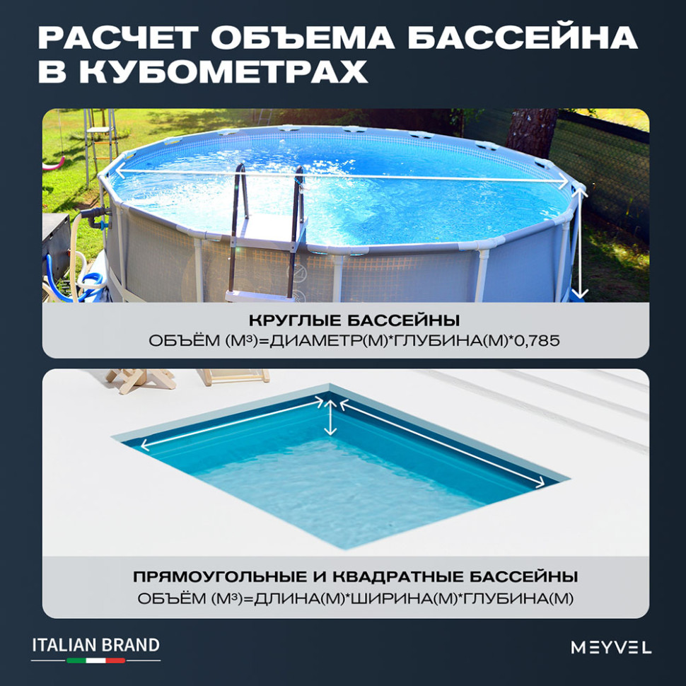 Коагулянт Meyvel «Swimming Pool» для профессиональной очистки и осветления воды 1 л