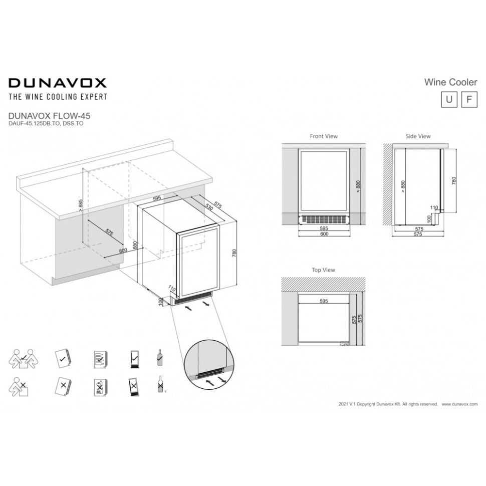 Dunavox DAUF-45.125DSS.TO