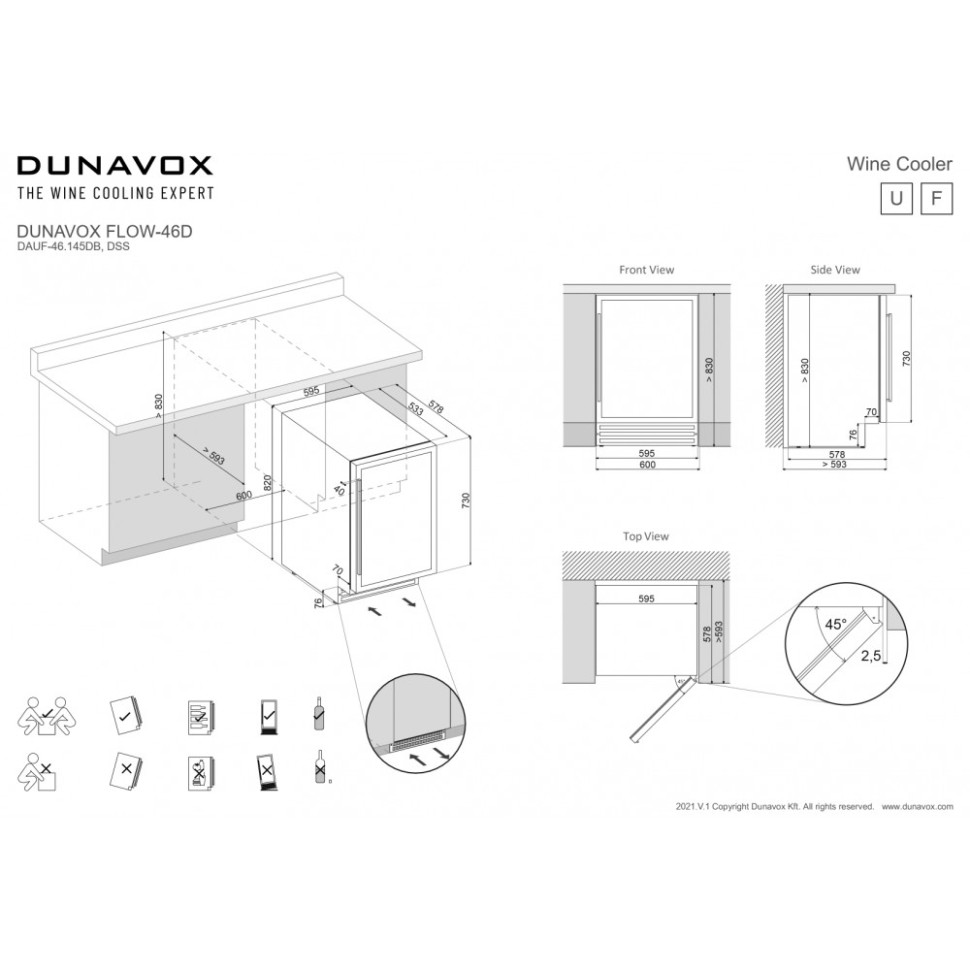 Dunavox DAUF-46.145DSS