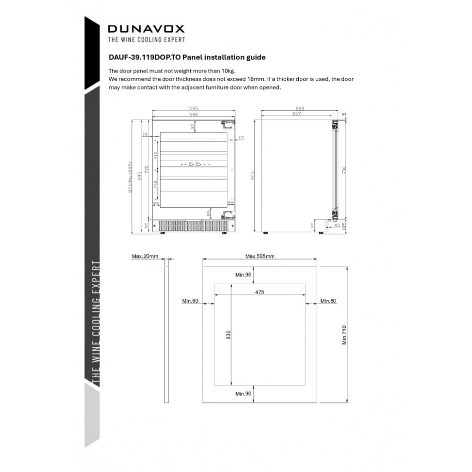 Dunavox DAUF-39.119DOP.TO