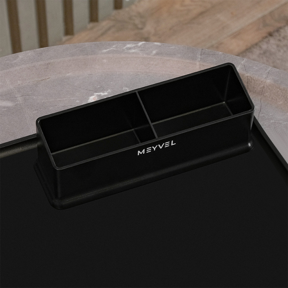 Поднос с менажницей для чая Meyvel A-002 (Black)