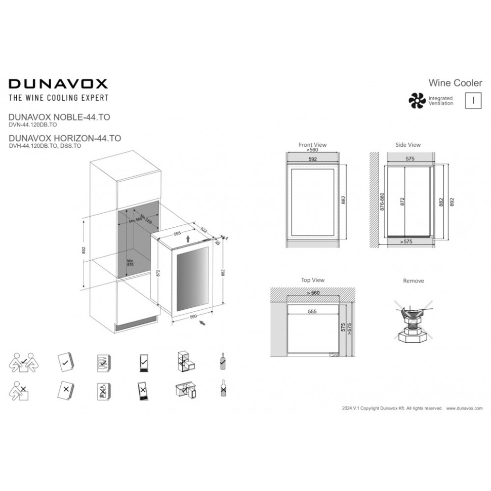 Dunavox DVN-44.120DB.TO