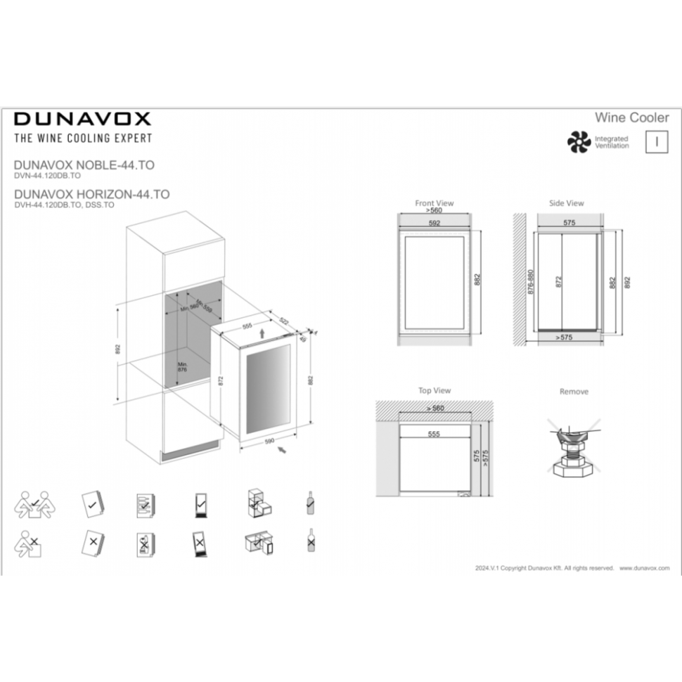 Dunavox DVH-44.120DSS.TO